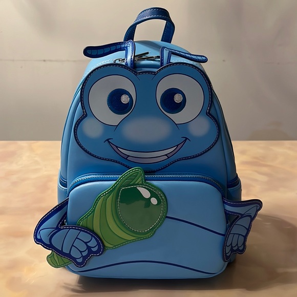 Loungefly Disney Pixar A Bug's Life Flik Cosplay Mini Backpack Exclusive - Picture 1 of 8